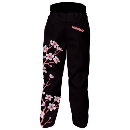 Dětské softshellové kalhoty WAMU Purple