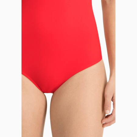 Dámské plavky Puma V-neck Padded Swimsuit