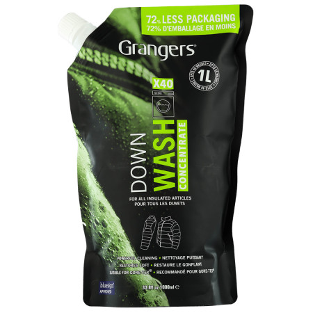 4camping.cz - Čistící prostředek Granger's Down Wash 1L - černá/zelená