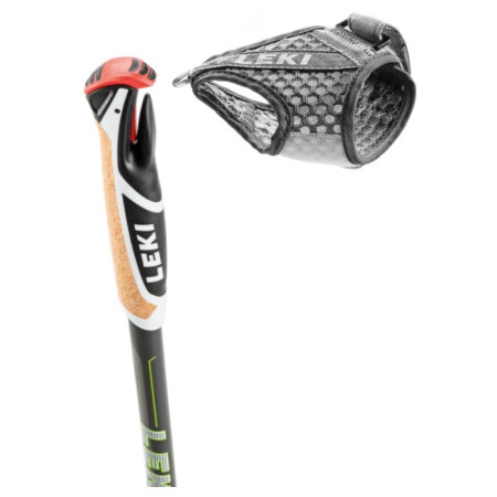 Nordic walking hole Leki Poles Traveller Carbon