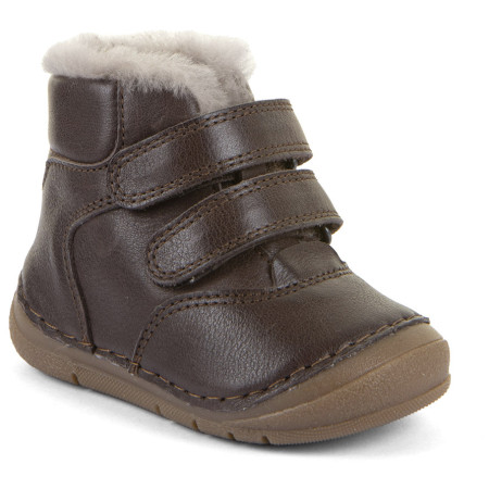 Dětské zimní boty Froddo Paix Up Winter Dark Brown