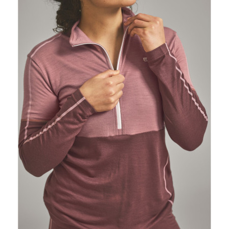 Dámská funkční mikina Ortovox 185 Rock'N'Wool Zip Neck