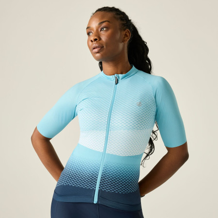 Dámský cyklistický dres Dare 2b Lightnint short sleeve printed jersey