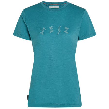 Dámské triko Icebreaker Women Merino 150 Tech Lite SS Tee Snow Day