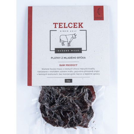 Sušené maso Telcek Hovězí Chilli 25g