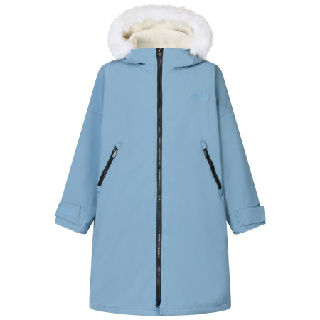 Dětský nepromokavý kabát Regatta Junior Waterproof Changing Robe Pro Grey Mirage