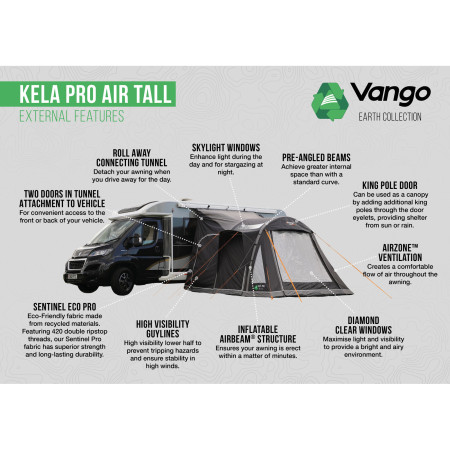 Předstan Vango Kela Pro Air Low