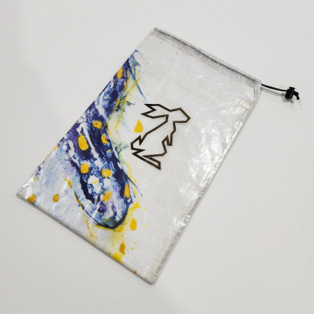 Obal High Tail Designs Drawstring Stuff Sack Spotted Salamander