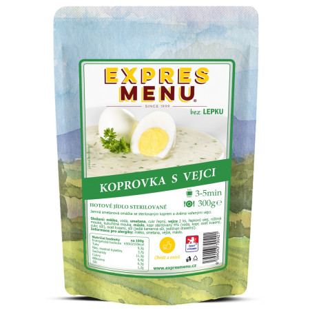 Jídlo Expres menu Koprová omáčka s vejci 300 g