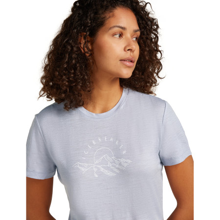 Dámské funkční triko Icebreaker W Mer 150 Tech Lite SS Tee Sunrise Sumit