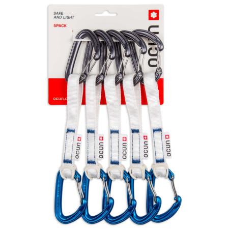 Sada expresek Ocún Kestrel Qd Bio-Dyn-Ring 15 Mm 15 Cm 5-Pack
