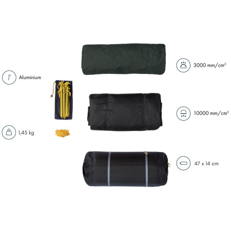 Ultralehký stan Warg Lightrek 2