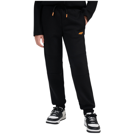 Dětské tepláky 4F Trousers Cas M1766 Deep Black