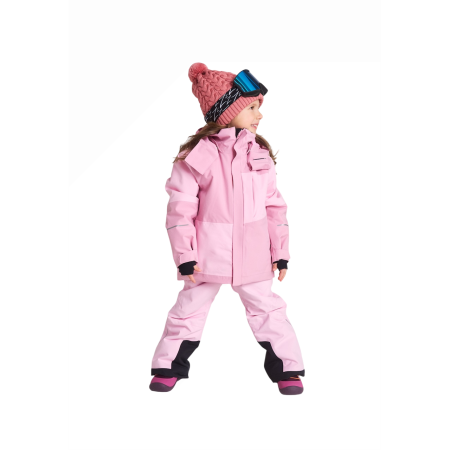 Dětské lyžařské kalhoty Reima Proxima Grey Pink