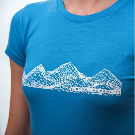 Dámské funkční triko Sensor Merino Active PT Mountains