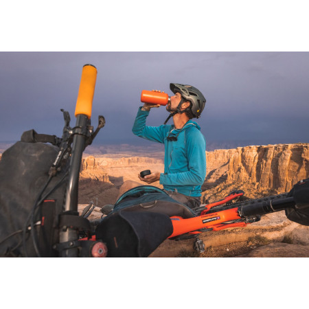 Nerezová lahev Klean Kanteen Wide w/Wide Loop Cap 1182 ml