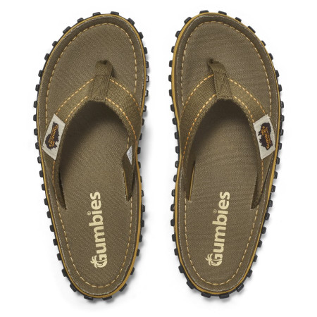 Pánské žabky Gumbies Classic Khaki