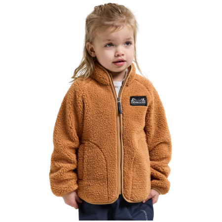 Dětská mikina Didriksons Gibbs Kids Fullzip 2 Almond Tree