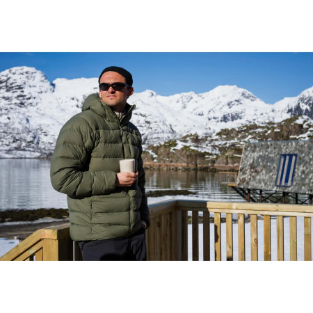 Pánská péřová bunda Norrona femund down700 Zip Hood
