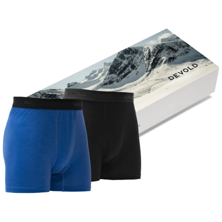 Pánské funkční boxerky Devold Breeze Merino 150 Boxer Man 2Pk