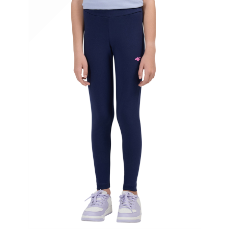 Dětské legíny 4F Tights Cas F318 Navy