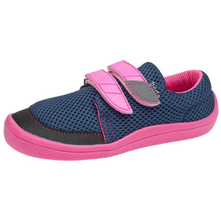 Dětské boty Beda Blueberry Dark Blue Pink