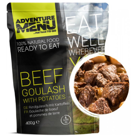 Hotové jídlo Adventure Menu Hovězí guláš s bram. 400 g