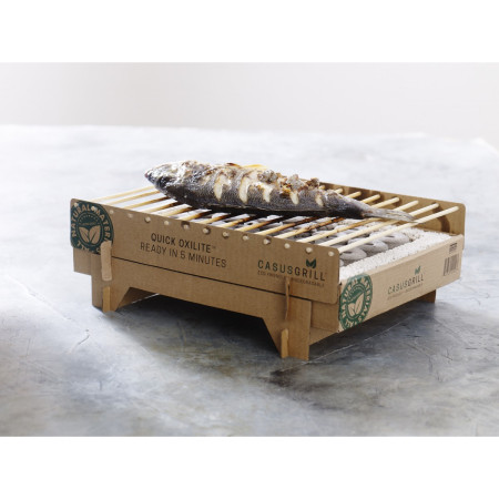 Gril na dřevěné uhlí CasusGrill Ekologický gril