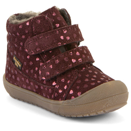 Dětské zimní boty Froddo Ollie Wool Tex Bordeaux