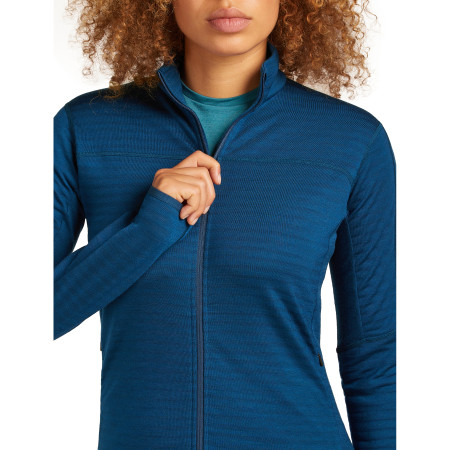 Dámská funkční mikina Icebreaker Women Merino Blend 300 RealFleece™ Descender LS Zip