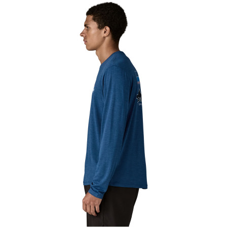 Pánské triko Patagonia M's L/S Cap Cool Daily Shirt - '73 Skyline