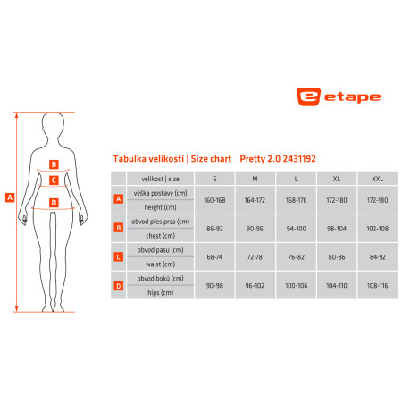 Dámský cyklistický dres Etape Pretty 2.0