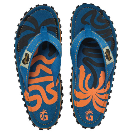 Pánské žabky Gumbies Blue Palmetto