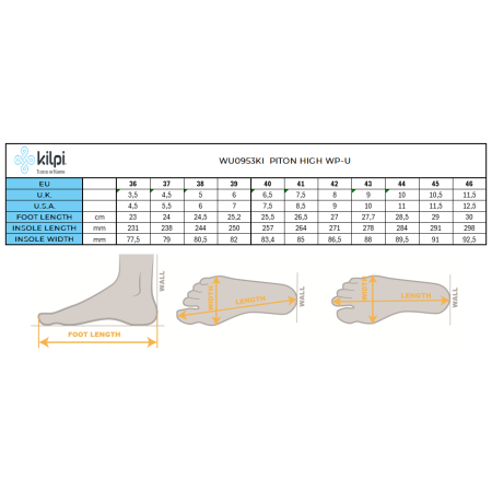 Trekové boty Kilpi Piton High Wp-U