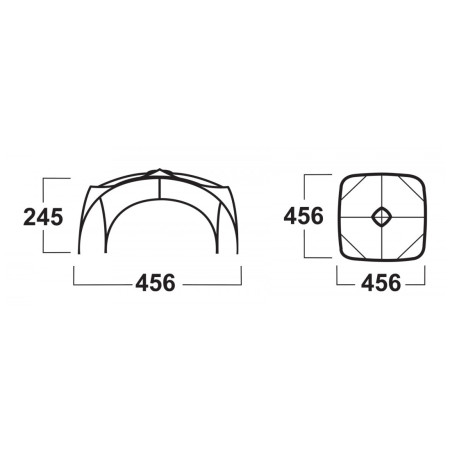 Přístřešek Husky Broof XL