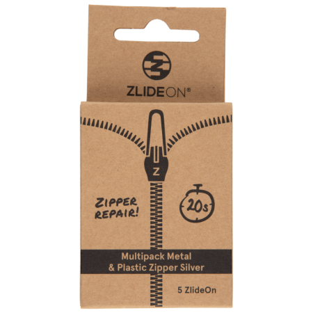Cestovní vychytávka ZlideOn Multipack Metal & Plastic Zipper