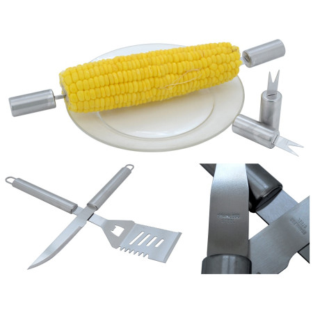 Grilovací nářadí Cattara 30 ks alu kufřík