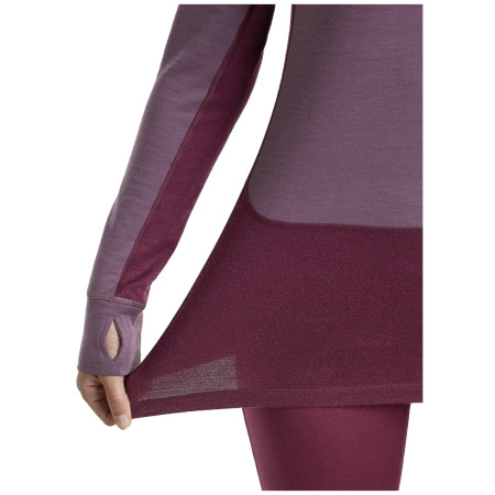 Dámské funkční triko Icebreaker Women Mer 200 ZoneKnit LS Half Zip