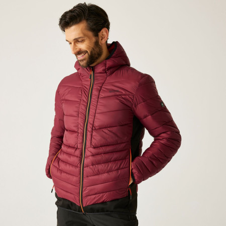 Pánská bunda Regatta Hooded Leedre Hybrid