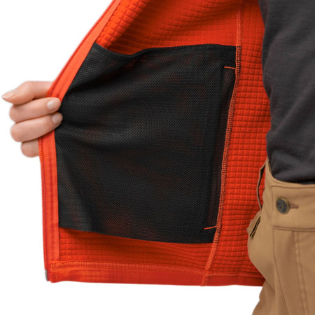 Dámská bunda Fjällräven Abisko Grid Fleece Hoodie W