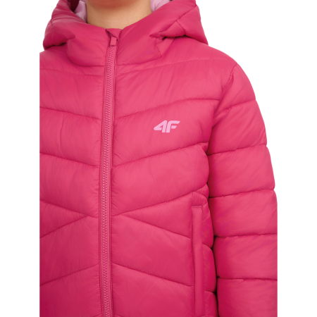 Dětská bunda 4F Down Jacket F0917 Hot Pink