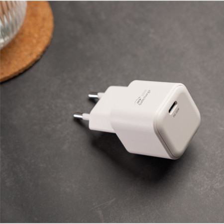 Adaptér Swissten GaN 1X USB-C 35W + USB-C 1,2 m