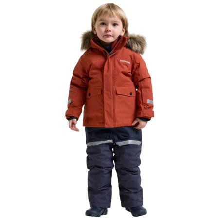Dětská zimní bunda Didriksons Bjärven Kids Parka 5 Rust