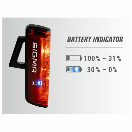 Zadní světlo Sigma Blaze Flash