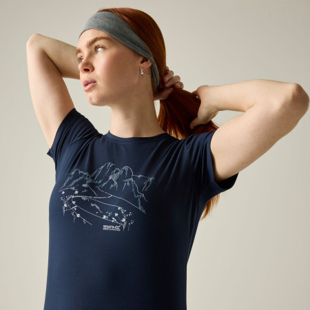 Dámské triko Regatta Womens Fingal Stretch