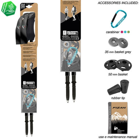 Trekové hole Fizan Compact MS