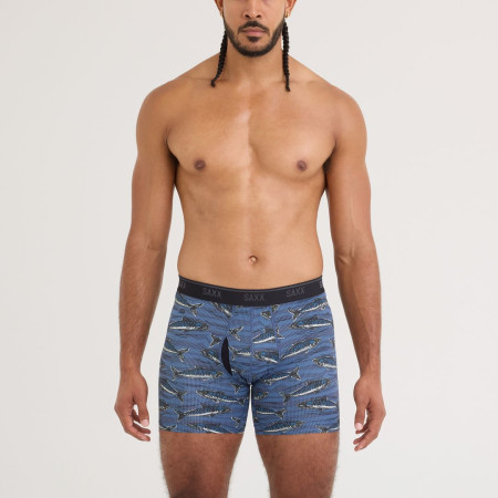 Boxerky Saxx Quest Quick Dry Mesh Boxer Brief Fly