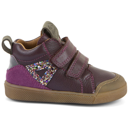 Dětské boty Froddo Rosario High Top Dark Bordeaux
