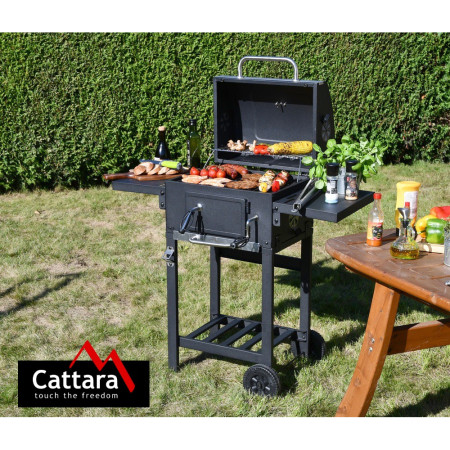 Gril na dřevěné uhlí Cattara Royal Partner