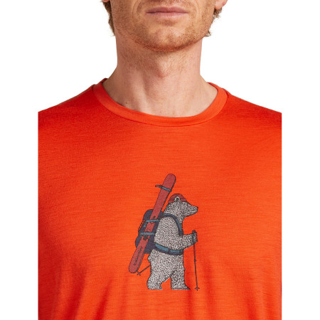 Pánské tričko Icebreaker Men Merino 150 Tech Lite Bear Tour